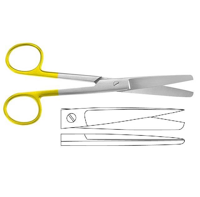 TC STANDARD Ножиці хірургічні; прямі; гострий/тупий; 18,5см. Tontarra Medizintechnik GmbH